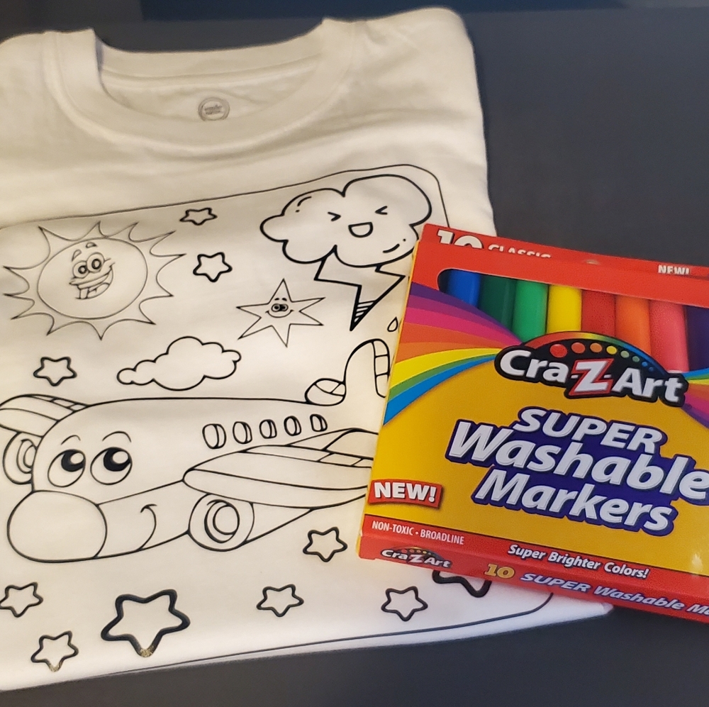 Color and wash shirt